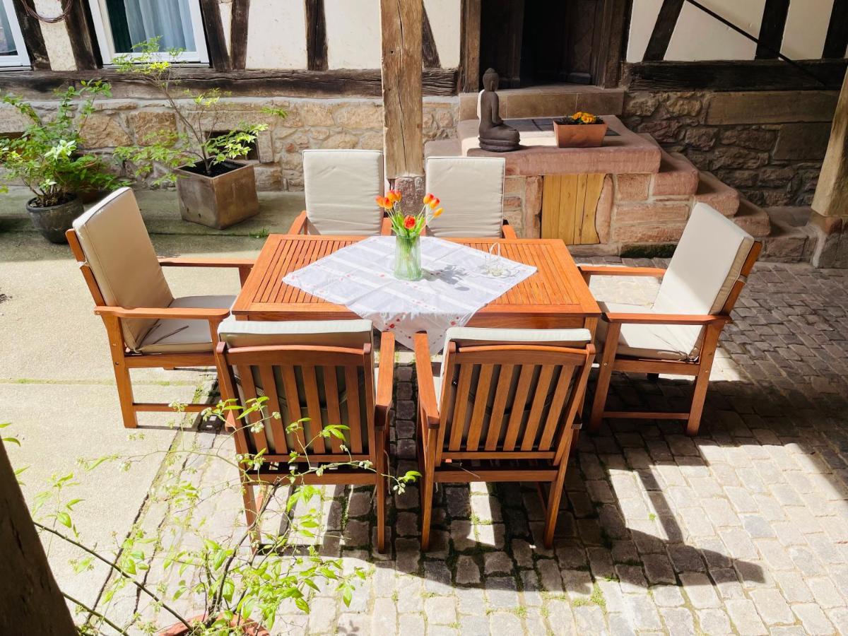Auszeit - Historisches Ferienhaus In Der Suedpfalz Dierbach 外观 照片