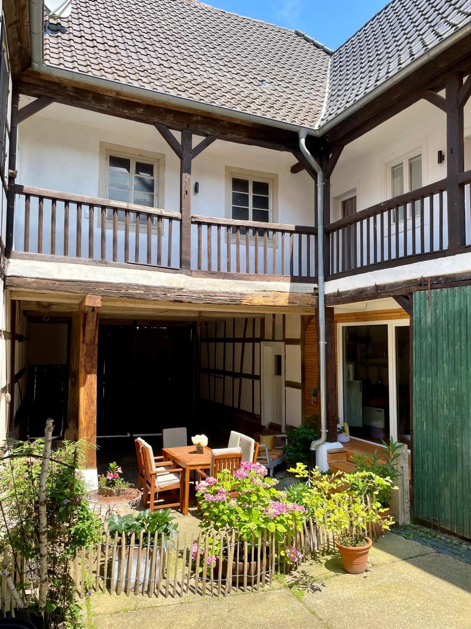 Auszeit - Historisches Ferienhaus In Der Suedpfalz Dierbach 外观 照片
