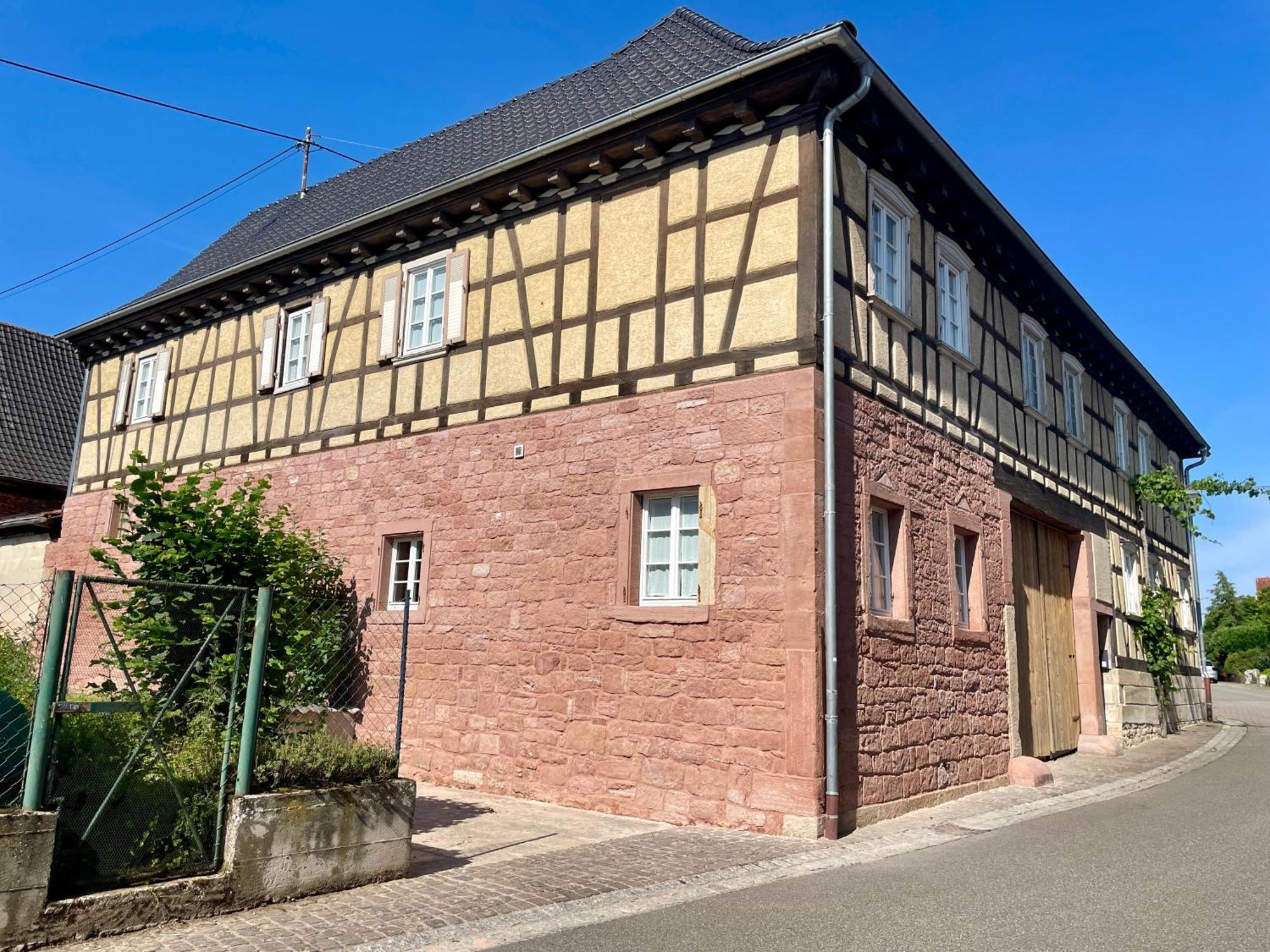 Auszeit - Historisches Ferienhaus In Der Suedpfalz Dierbach 外观 照片