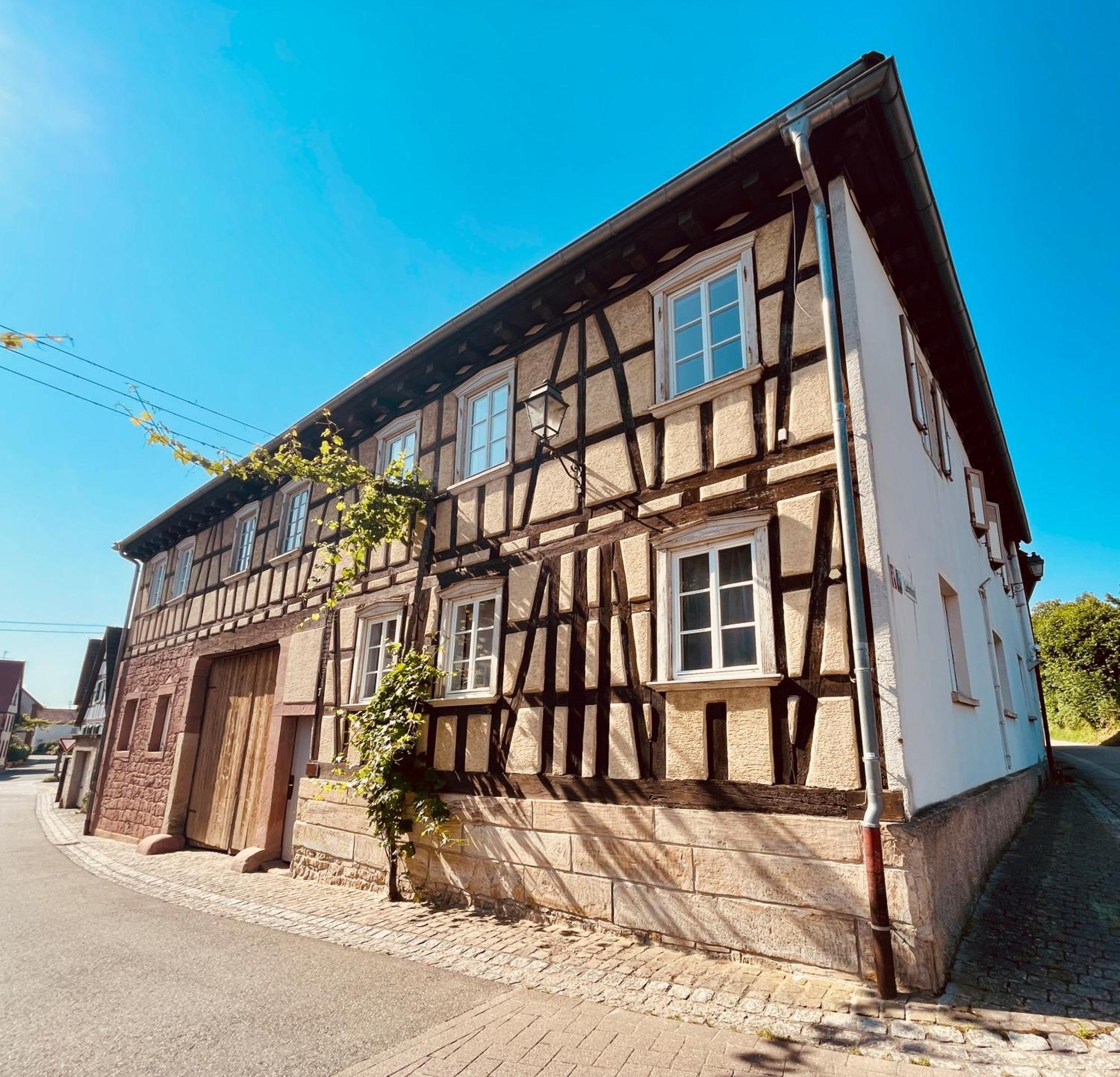 Auszeit - Historisches Ferienhaus In Der Suedpfalz Dierbach 外观 照片
