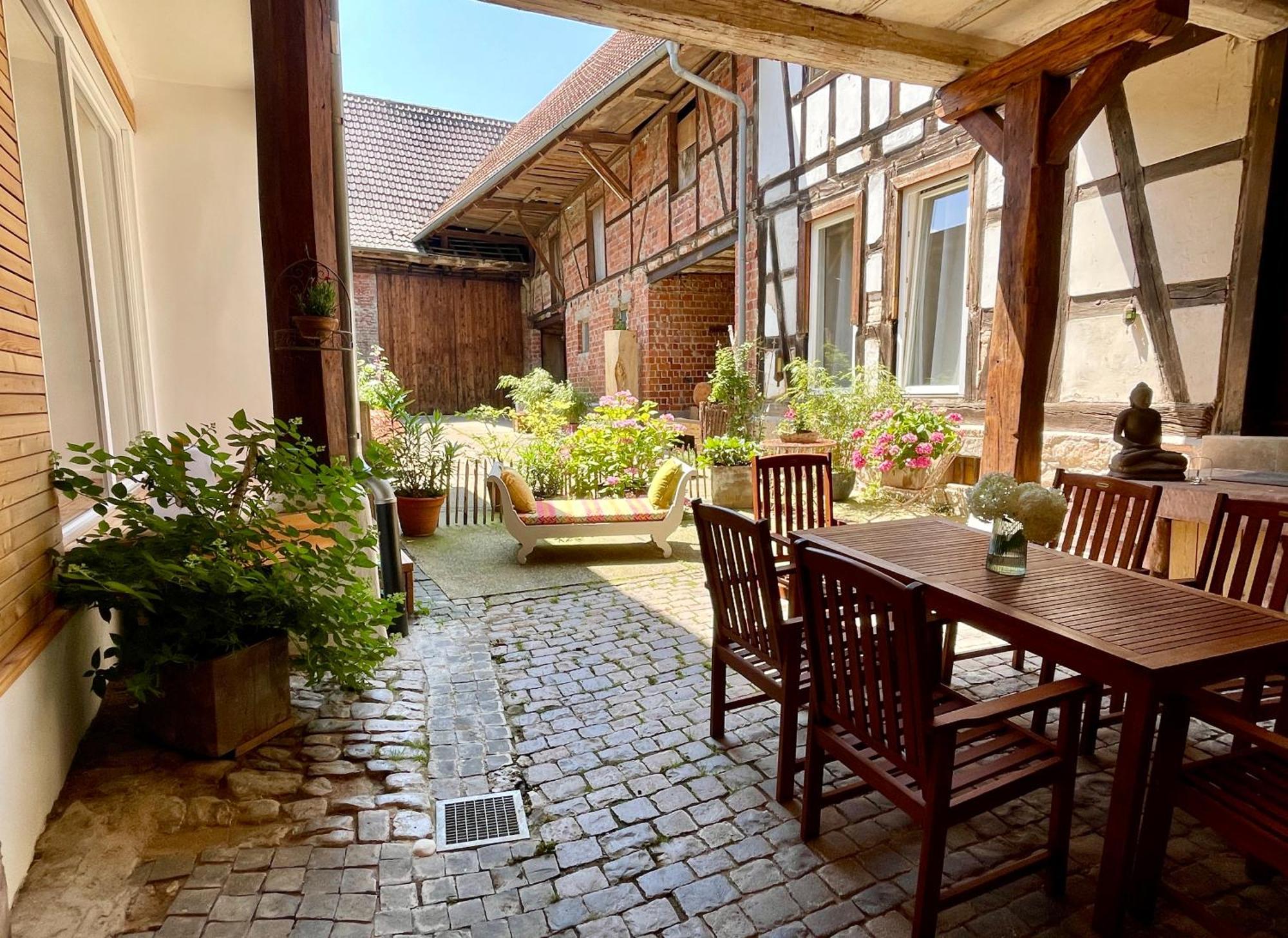 Auszeit - Historisches Ferienhaus In Der Suedpfalz Dierbach 外观 照片