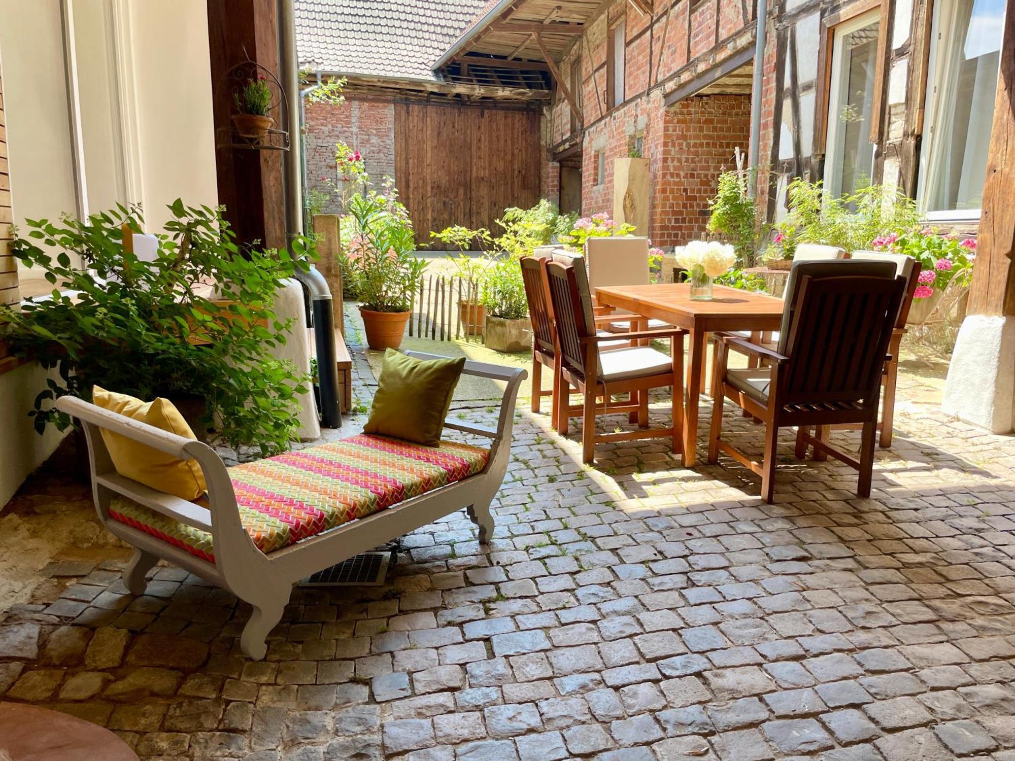 Auszeit - Historisches Ferienhaus In Der Suedpfalz Dierbach 外观 照片